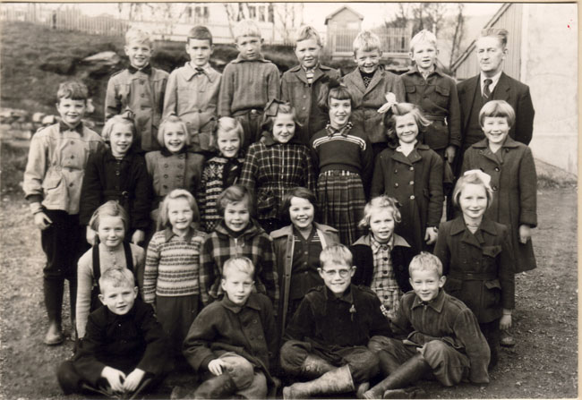 Klasse 4B i 1956